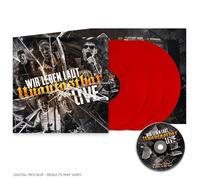 Unantastbar – Wir Leben Laut – Live – Vinilo Gatefold rojo + DVD
