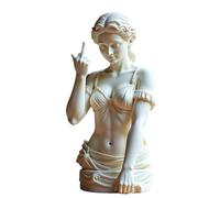 Unapologetic The Middle Finger Statue - Figura decorativa de resina decorativa para el hogar, figura de resina detallada para escritorio, estantería o sala de estar, objeto de arte expresivo