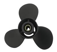 UNARAY Hélice de Barco 10 1/4x11 Apta for Suzuki DF25-30 4 Tiempos 3 Cuchillas Aluminio 10 Dientes RH OEM NO: 58100-96420-019 10.25x11