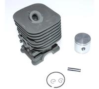 UNARAY Kit de pistón de Cilindro Apto for Husqvarna 125E 128C 128LD 124C 124L 125C 125L 125LDX 128CD 128L 128LD 128LDX 128DJX 125R 125RJ 125LDX