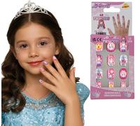 Uñas adhesivas decorativas para niña princesa