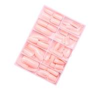 Uñas artificiales cortas sofisticadas, 120 piezas de uñas cuadradas artificiales para mujeres elegantes, accesorios de arte