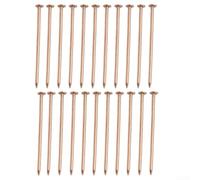 Uñas de cobre puro para matar árboles de 3.5 pulgadas, picos de eliminación de tocones para descomposición de raíces, hardware resistente para eliminar plantas y raíces no deseadas, paquete de 22