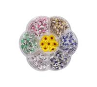 Uñas de flores de resina de insectos, suministros de uñas de abejas coloridas, decoración artística para fiestas, bodas, uñas de flores, arte lindo de insectos, uñas coloridas, decoraciones artísticas