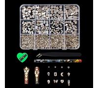 Uñas de forma irregular con parte trasera plana, bola de resina de 12 rejillas para mejorar las uñas de salón, patrones geométricos únicos, diamantes moldeados irregulares