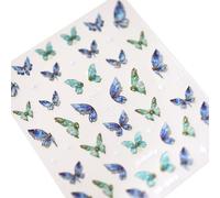 Uñas de mariposa pegatinas auto adhesivo calcomanías luminarias pegatinas de arte decoraciones para fiesta de boda mariposa uñas luces calcomanías de uñas suministros suministros