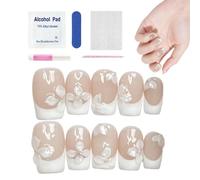 Uñas de quita y pon autoadhesivas Extensiones De Uñas Falsas Con Diseño