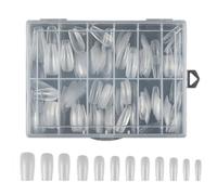 Uñas Falsas Puntas De Uñas Mate 240pcs Cubiertas Completas Falsas Acrílico Artificial Falso Para Diseños De Arte Consejos Cubierta