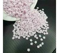 Uñas luminosas con purpurina neón y lentejuelas, mezcla de estrellas, corazones y flores, lentejuelas fluorescentes en escamas que brillan en la manicura artística, decoración - flor de arcilla mora