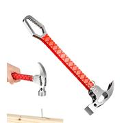 Uñas | Para trabajar madera con llave | Herramienta multifunción antideslizante para carpintero, mecánico, demolición, techos, camping | eliminación de clavos