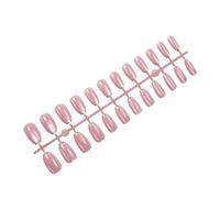 Uñas postizas a presión con purpurina brillante, ojo de gato, acrílico, gel pulido, 24 unidades