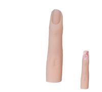 Uñas postizas - para practicar silicona con articulaciones plegables, ayuda para la formación de manicura para técnicas de | Accesorio manual flexible y duradero para mig