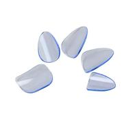 Uñas profesionales en 3 tamaños para adultos y adolescentes con forma curva y protectores de dedos duraderos tratados térmicamente