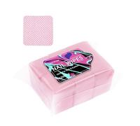 Uñas que no dejan pelusas, material para quitar el esmalte, almohadillas secas absorbentes