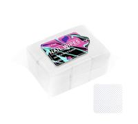 Uñas sin pelusas, 1200 unidades de tela no tejida, almohadilla de limpieza, extensiones de pestañas, pegamentos de limpieza, suministros de salón de belleza