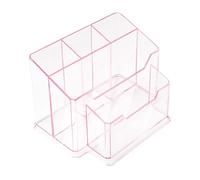 Uñas taladro claro taladro exhibición uñas taladro máquina bits caja de almacenamiento acrílico taladro