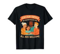 Únase a Nuestro gráfico de Unidad de Diversidad Familiar Camiseta