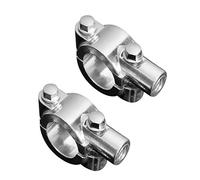 Unbekannt 10 mm /8 '' Manillar Espejo Alicate Montaje Ángulo Cromo