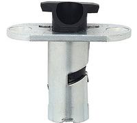 Unbekannt 243324024135 BKS 1895-Cerradura Escape (54 x 20 cm, Cierre de Hoja de Puerta DM30-65 mm, Acero galvanizado), Plata