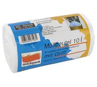 Unbekannt 71071 Bolsas de Basura orgánicas, Polietileno HDPE, Blanco, 38x44, 60