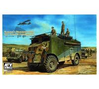 Unbekannt AFV-Club AF35235 - Maqueta de AEC Armoured Commander Car of Rommel-Mam Mammoth DAK