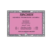 Unbekannt Arches 1795070 Bloc para Acuarelas, Madera, Blanco, 26 x 18 x 1 cm