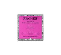 Unbekannt Arches 1795071 Bloc para Acuarelas, Madera, Blanco, 20 x 20 x 1 cm