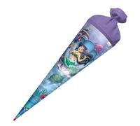 Unbekannt- Bolsa de azúcar Redonda con Cierre de Fieltro, diseño de Sirena, 70 cm, Color Morado (IDEN Golßen 10278786)