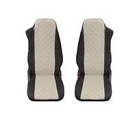 Unbekannt Camiones Fundas de Asiento Negro Beige schonbezüge para Camiones FL Fe FM fh12 FH16/FH4 Después de 2014