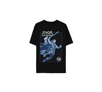 Unbekannt Camiseta de Manga Corta para Mujer y niña, de Marvel - Thor