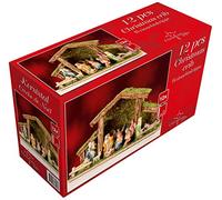 Unbekannt Christmas Gifts 87993 Crib, 12 PCS, 23 cm