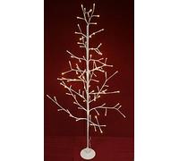 Unbekannt Christmas Gifts Navidad lámpara 96 LED de 120 cm, plástico, Blanco, 60 x 18 x 120 cm