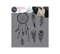 Unbekannt Creativa Plantillas 22 cm para diseñar textilen