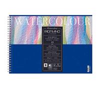 Unbekannt Fabriano 17662129 Bloc para Acuarelas, algodón, Blanco, 21 x 29,7 x 0.5 cm