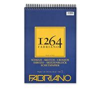 Fabriano Bloc de dibujo Honsell Schizzi 1264 – espiral, 90 g/m², DIN A3, 120 hojas, marfil