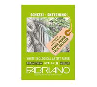 Unbekannt Fabriano - Papel Pastel 12821297, FSC 100% Reciclado, Color Blanco, 21 x 29,7 x 0,5 cm