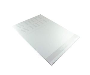 Unbekannt Fabriano White-Bloc de Papel Blanco Brillante con Superficie Mate sin Recubrimiento, 300 g/m2, DIN A2, 20 Hojas, Ideal para Pasteles, lápices de Colores y rotuladores