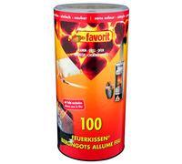 Unbekannt Favorit 1210 Fuego Cojín (100 Unidades, Cigarrillos para Barbacoa, Chimenea y Horno