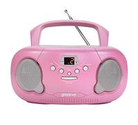 Unbekannt GVPS733PK Original Boombox Reproductor de CD portátil con Radio - Rosa (5060108294997)