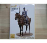 Unbekannt HäT 1/72 Caballería Francesa Maqueta Kit: 12 Jinetes con Caballo, para Montar y Pintar, para más de 12 años, Contiene 12 Figuras de plástico de Jinetes con Caballos