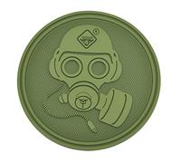 Unbekannt Hazard 4 4 Special Forces Gas Mask Patch, Verde Oliva, One Size