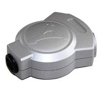 Unbekannt Hicon 69060 POF-810 - Adaptador en Y de audio digital (1 x 2 x Toslink hembra (ODT), 0,00 m), color plateado