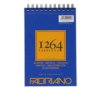 Unbekannt Honsell 19100636 Fabriano Schizzi 1264 - Bloc de dibujo con espiral (90 g/m², DIN A5, 60 hojas papel color blanco marfil, sin ácidos, ligeramente granulado, para todas las técnicas en seco)