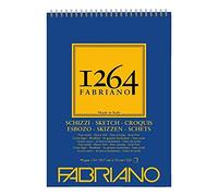Fabriano Bloc de dibujo con espiral Schizzi 1264 90 g/m² A4 120 hojas sin ácidos