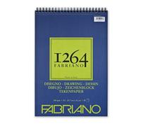 Unbekannt Honsell 19100647 Fabriano Disegno - Bloc de dibujo con espiral (1264, 180 g/m², DIN A3, 50 hojas papel satinado grano medio, sin ácidos, para todas las técnicas secado)