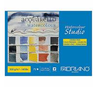 Unbekannt Honsell 75302735 Fabriano Watercolour - Cartulina para acuarela (300 g/m², 27 x 35 cm, 75 hojas, grano fino, sin ácidos, superficie aterciopelada), color blanco