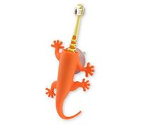 Unbekannt J de Me jmeliz de película Larry la Lagarto Soporte para Cepillo de Dientes, Silicone, 17 x 8 x 3 cm, Silicona, Naranja, 17x8x3 cm