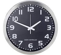 Unbekannt M601508 - Reloj de Pared radiocontrolado (40 cm, Aluminio)