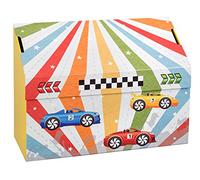Unbekannt Maleta de Juegos para niños, Relleno con una Pista de Carreras para Rompecabezas, Aprox. 23 x 10 x 30 cm