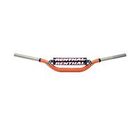Manillar Renthal Twinwall Carmichael alto naranja con protector negro 997-01-OR-02-185